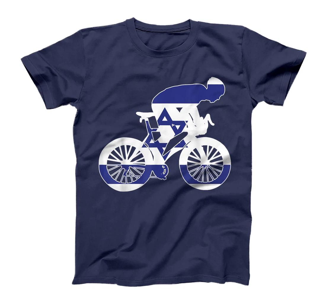 Israel Biker Nation Rider World Flags T-Shirt