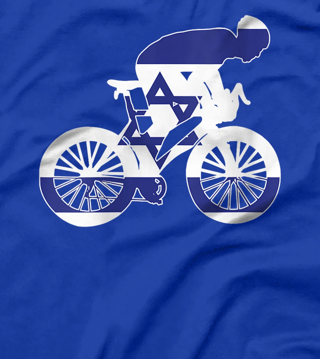 Womens Israel Biker Nation Rider World Flags T-Shirt