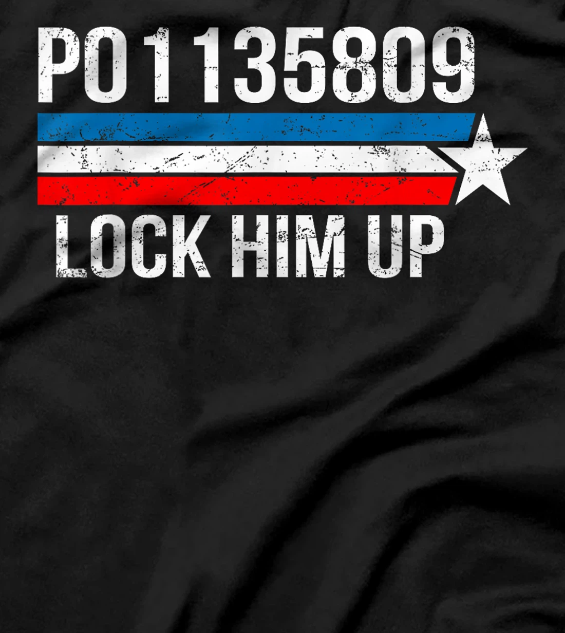 Anti Trump GA Booking Number Fulton County Jail Lock Him Up T-Shirt