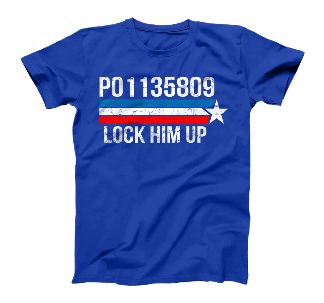 Anti Trump GA Booking Number Fulton County Jail Lock Him Up T-Shirt
