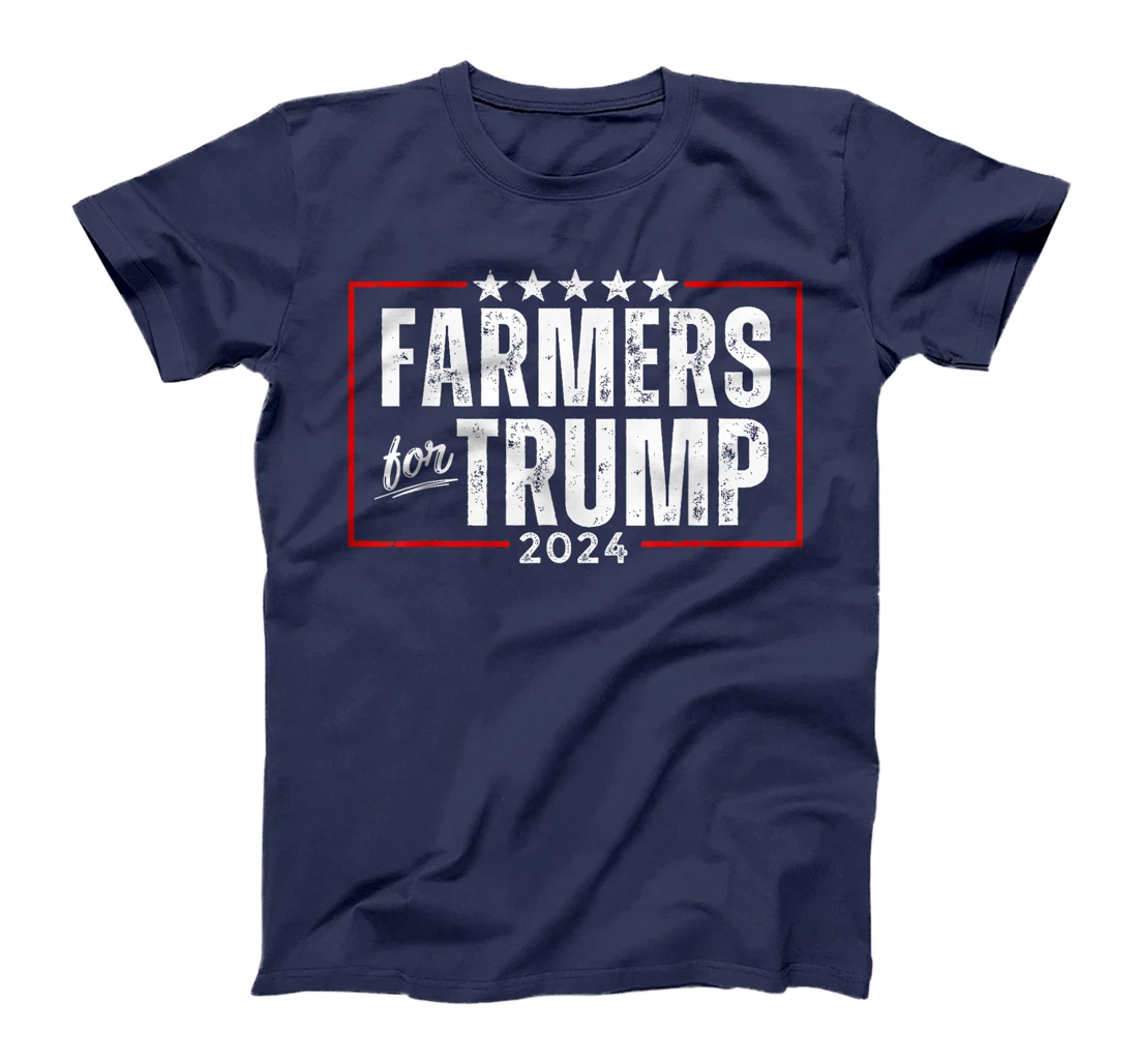 Vintage Farmers For Trump 2024 T-Shirt