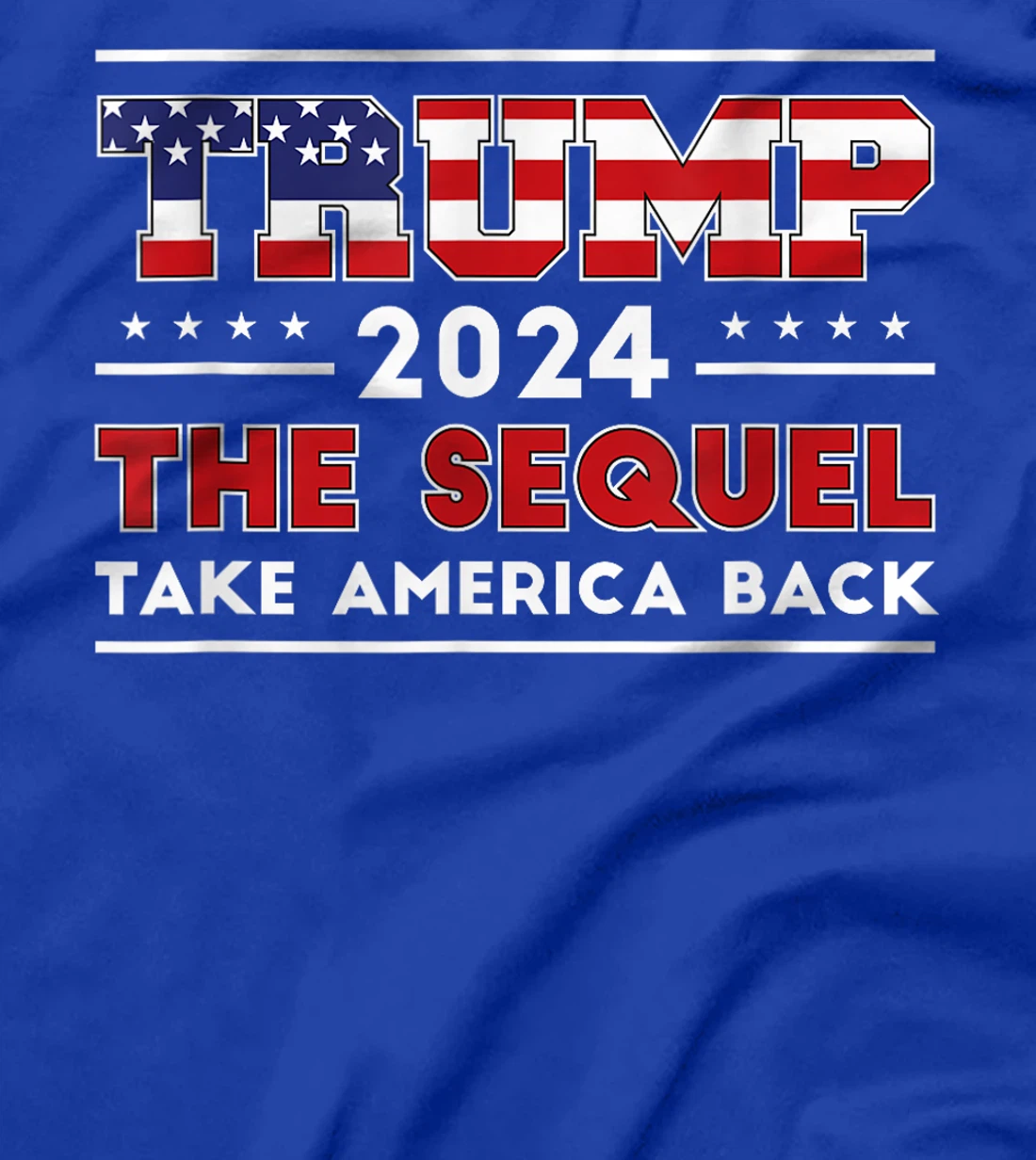 Donald Trump 2024 Take America Back Election - The Sequel T-Shirt