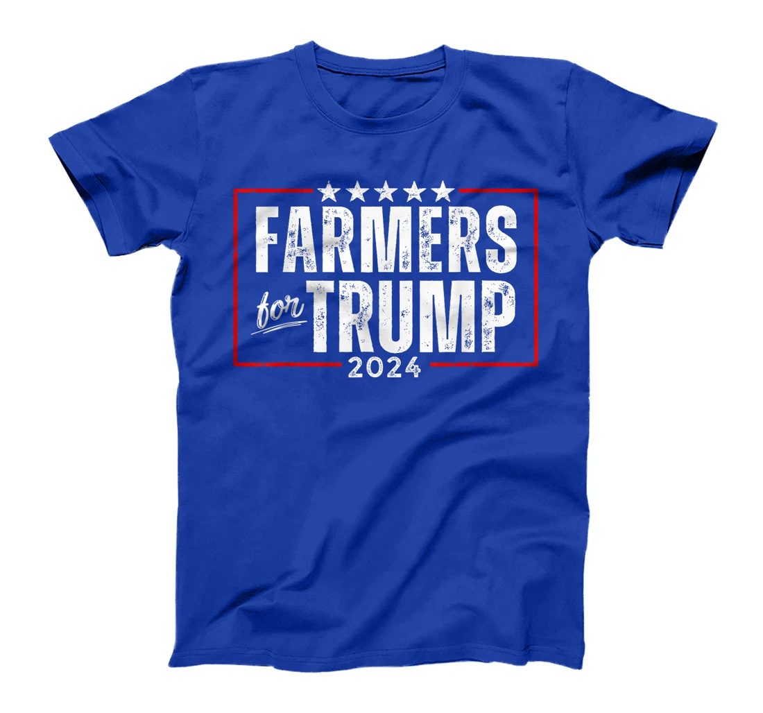 Vintage Farmers For Trump 2024 T-Shirt