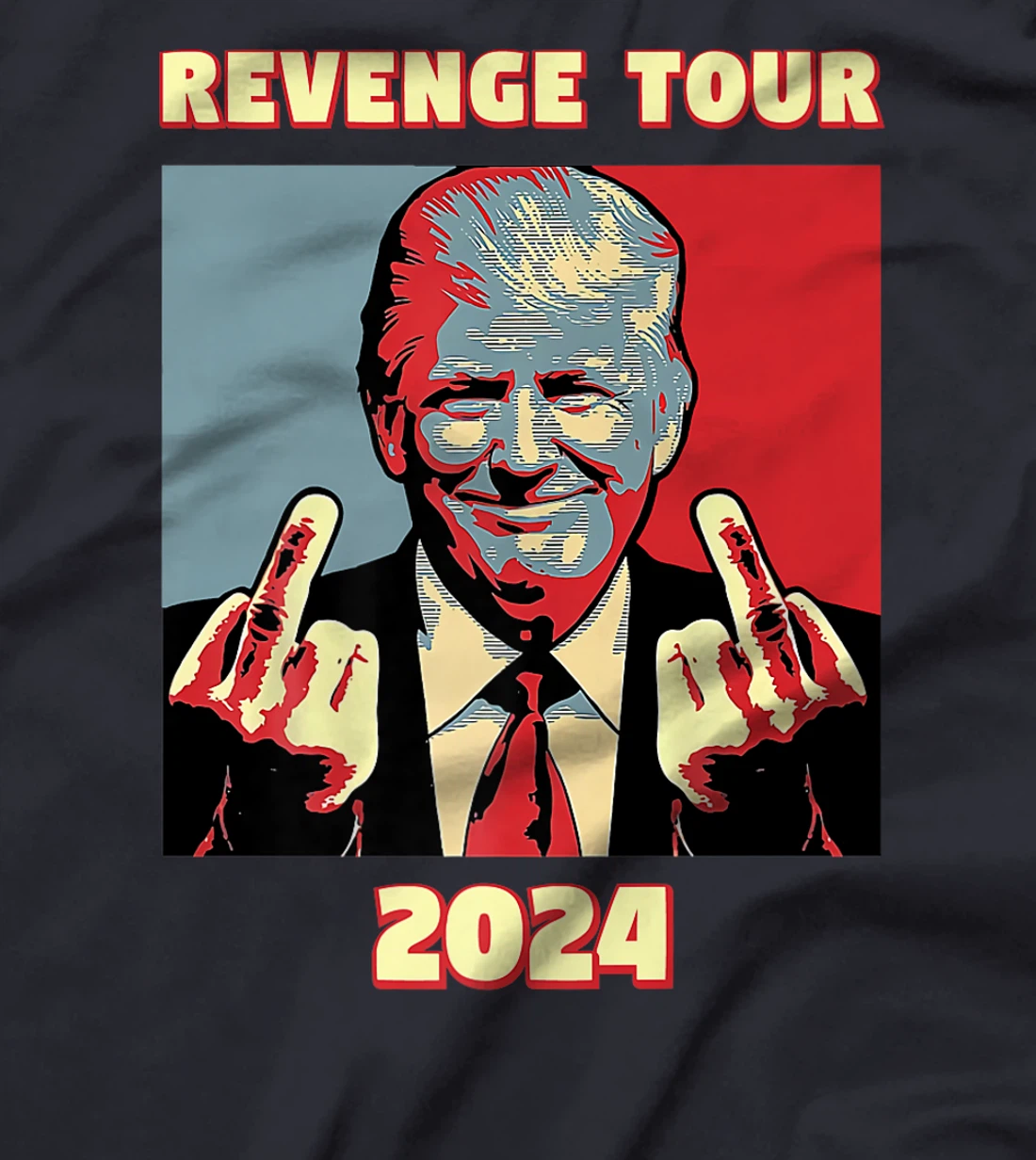 Revenge Tour 2024 President Trump Novelty Election Apparel Premium T-Shirt