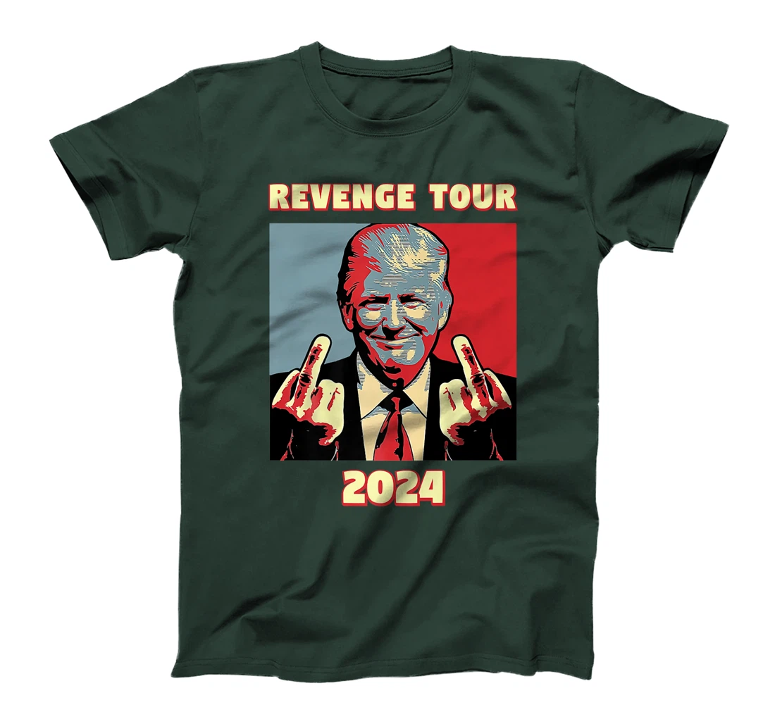 Revenge Tour 2024 President Trump Novelty Election Apparel Premium T-Shirt