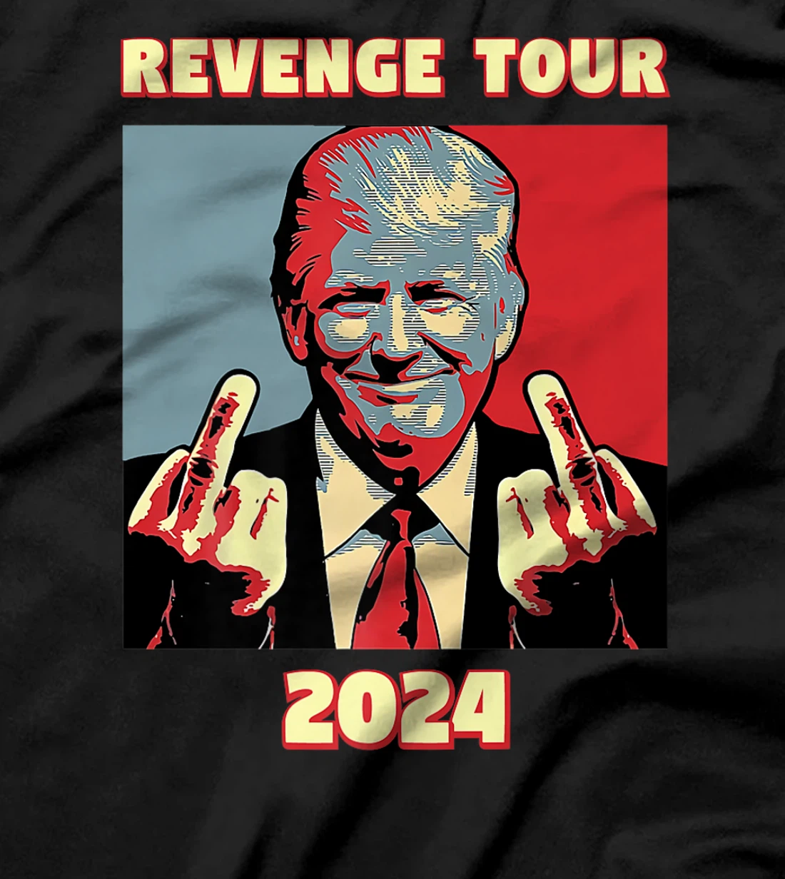 Revenge Tour 2024 President Trump Novelty Election Apparel Premium T-Shirt