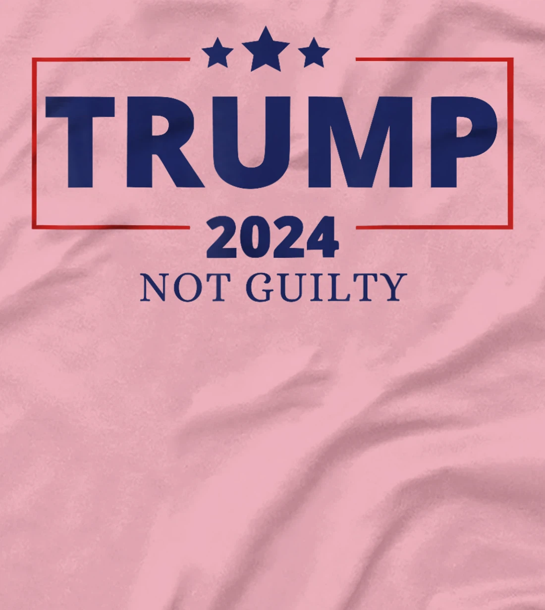 President Donald Trump Not Guilty 2024 Mug shot Supporter T-Shirt