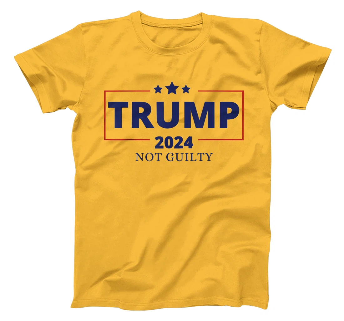 President Donald Trump Not Guilty 2024 Mug shot Supporter T-Shirt