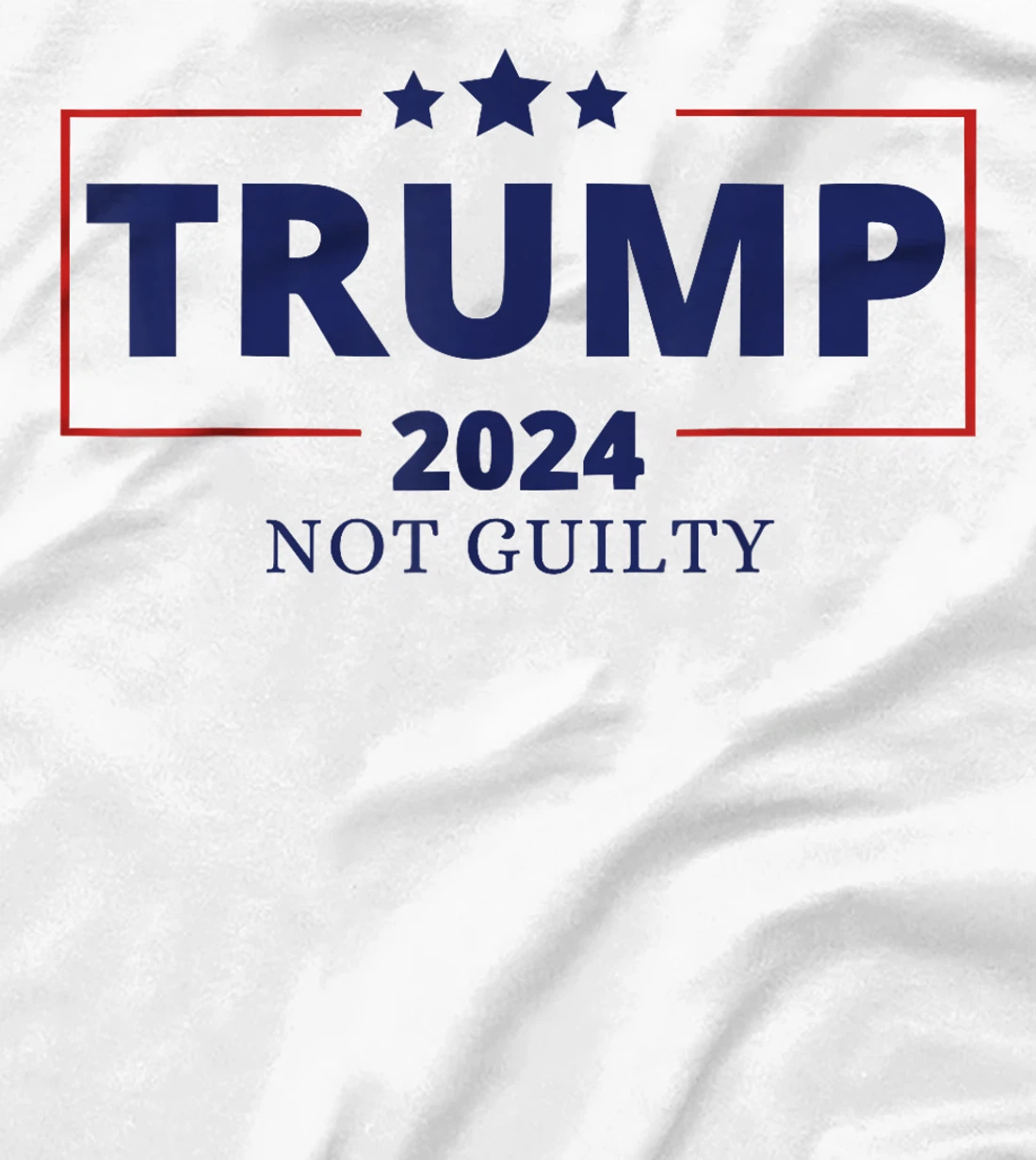 President Donald Trump Not Guilty 2024 Mug shot Supporter T-Shirt