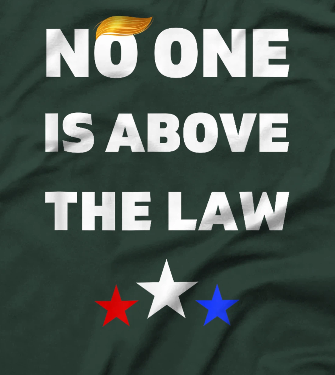 NO ONE IS ABOVE THE LAW,ANTI-TRUMP 2024 PRO BIDEN POLITICAL T-Shirt
