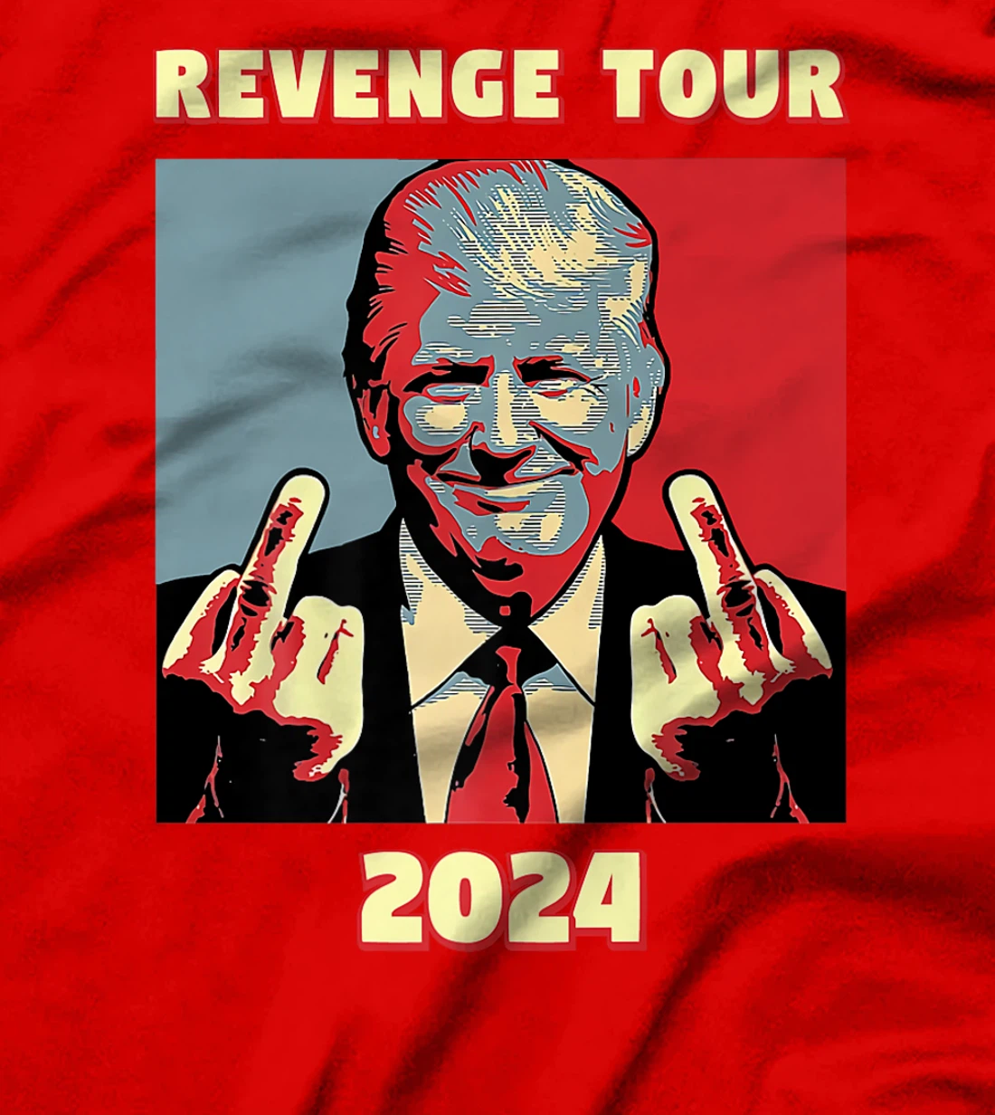 Revenge Tour 2024 President Trump Novelty Election Apparel Premium T-Shirt