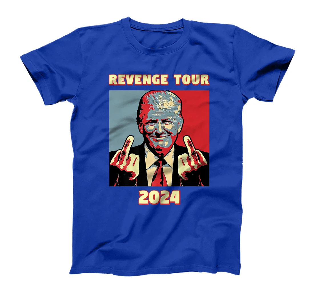 Revenge Tour 2024 President Trump Novelty Election Apparel Premium T-Shirt