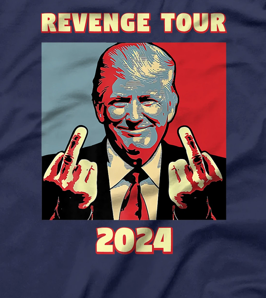 Revenge Tour 2024 President Trump Novelty Election Apparel Premium T-Shirt