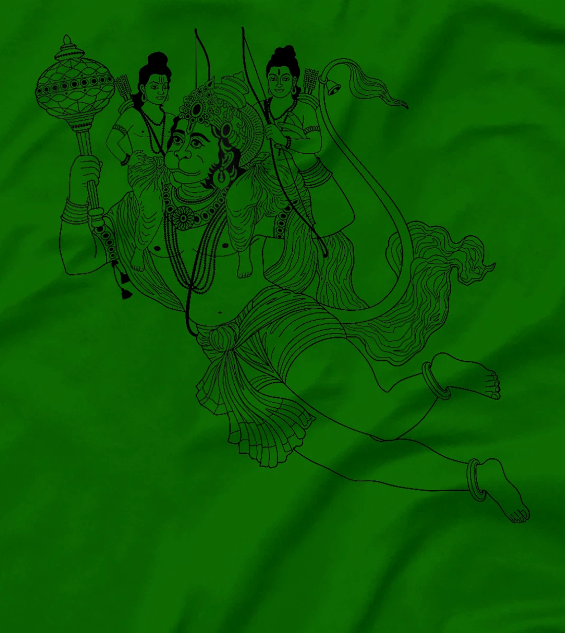 Lord Hanuman Hindu Hinduism God T-Shirt