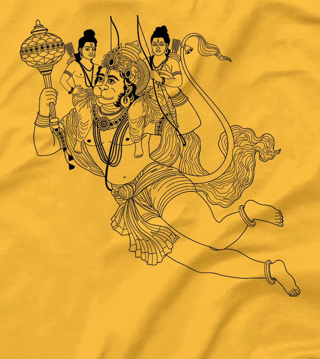 Lord Hanuman Hindu Hinduism God T-Shirt