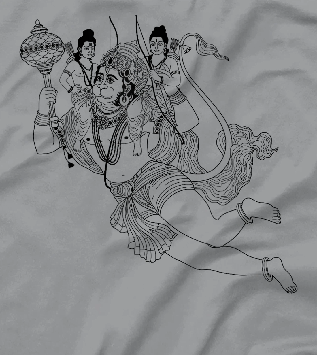 Lord Hanuman Hindu Hinduism God T-Shirt