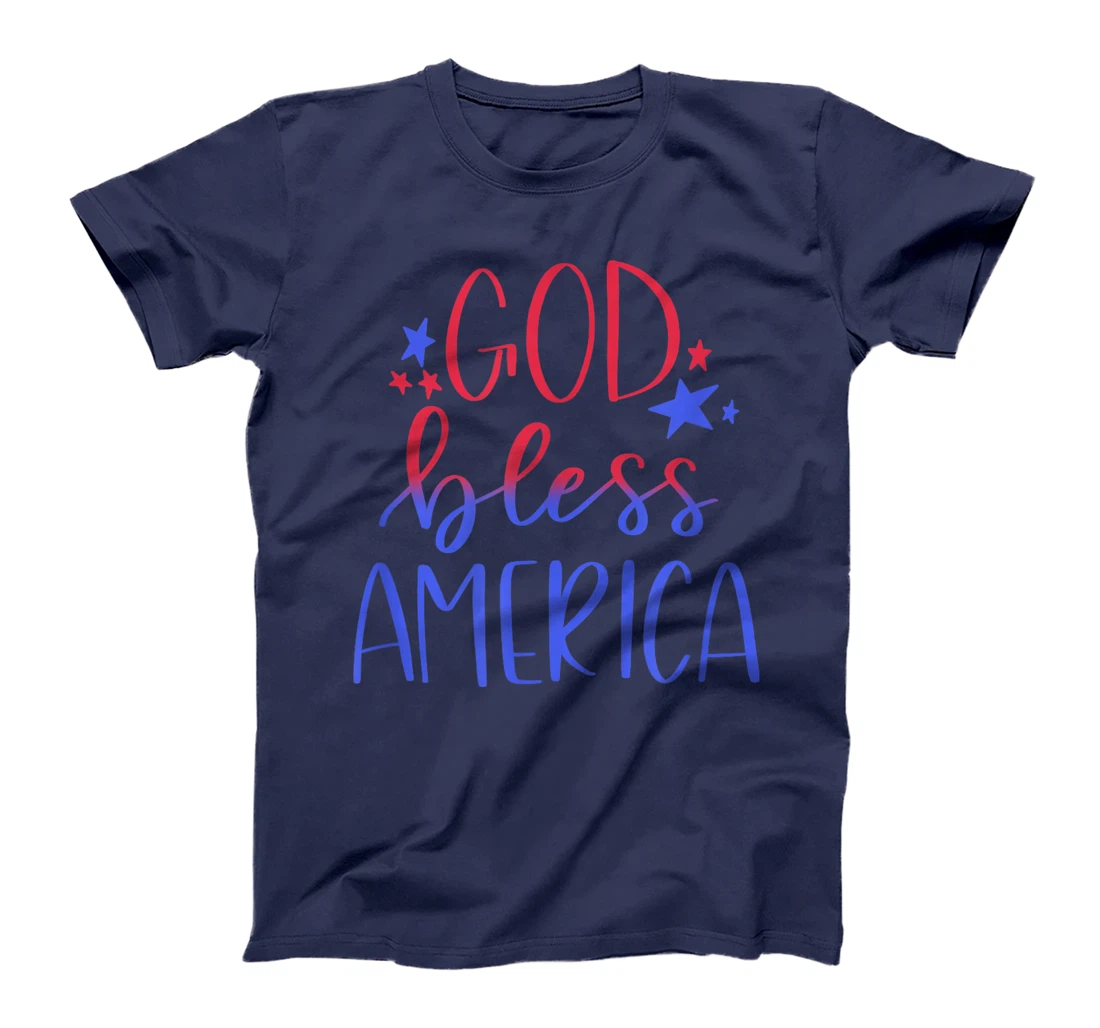 Patriotic USA shirt - God Bless America t shirt T-Shirt