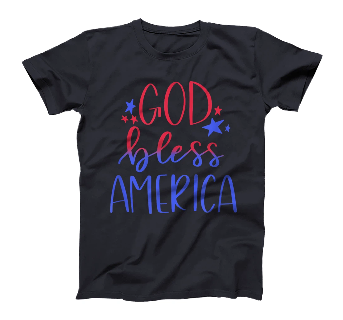 Patriotic USA shirt - God Bless America t shirt T-Shirt