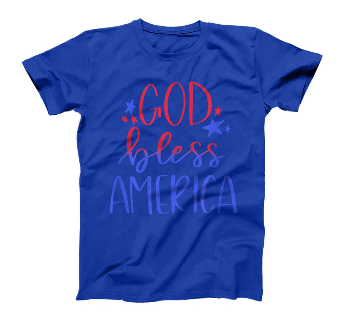 Patriotic USA shirt - God Bless America t shirt T-Shirt