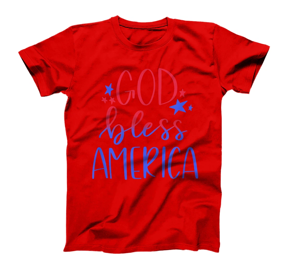 Patriotic USA shirt - God Bless America t shirt T-Shirt