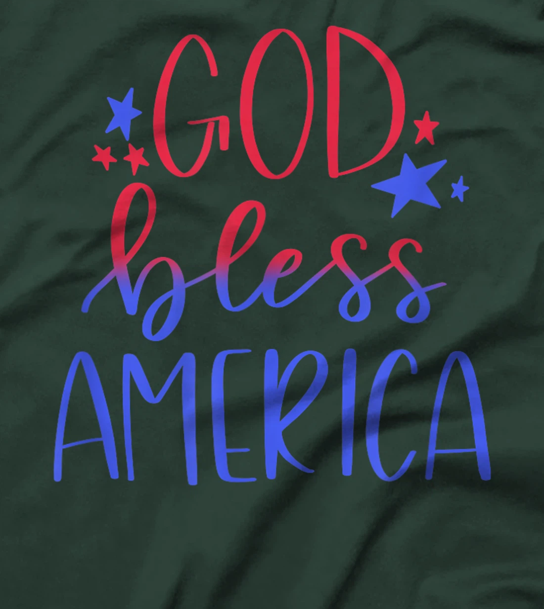 Patriotic USA shirt - God Bless America t shirt T-Shirt