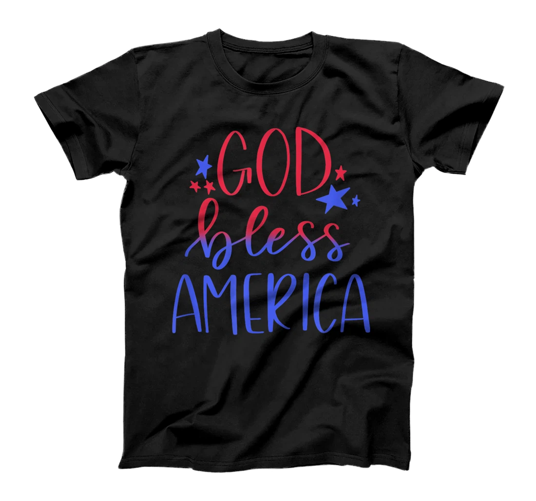 Patriotic USA shirt - God Bless America t shirt T-Shirt