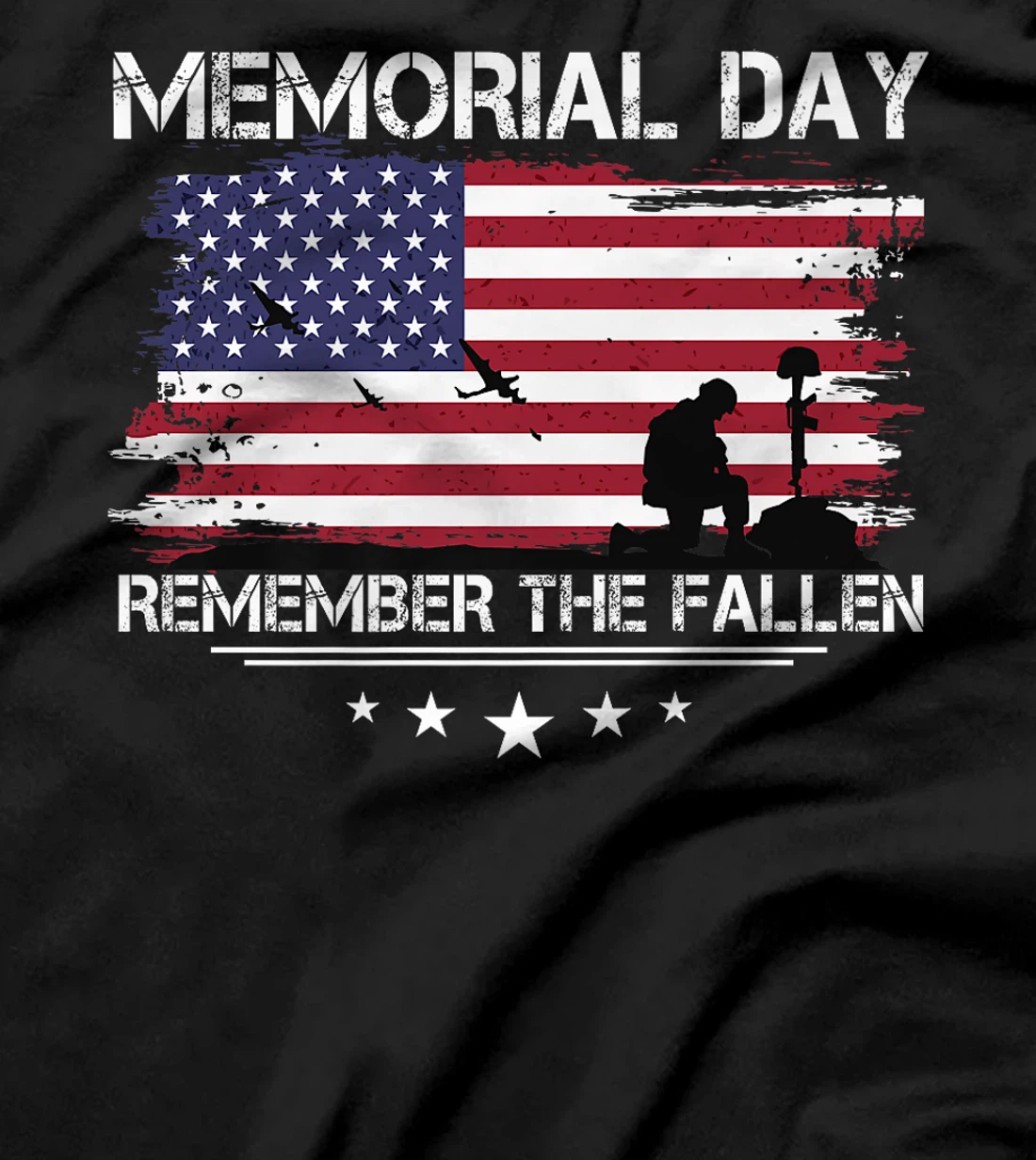 Memorial Day Remember The Fallen Veteran Patriots military Premium T-Shirt