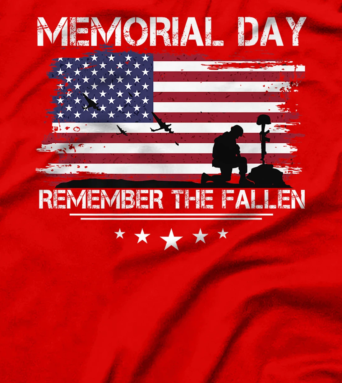 Memorial Day Remember The Fallen Veteran Patriots military Premium T-Shirt