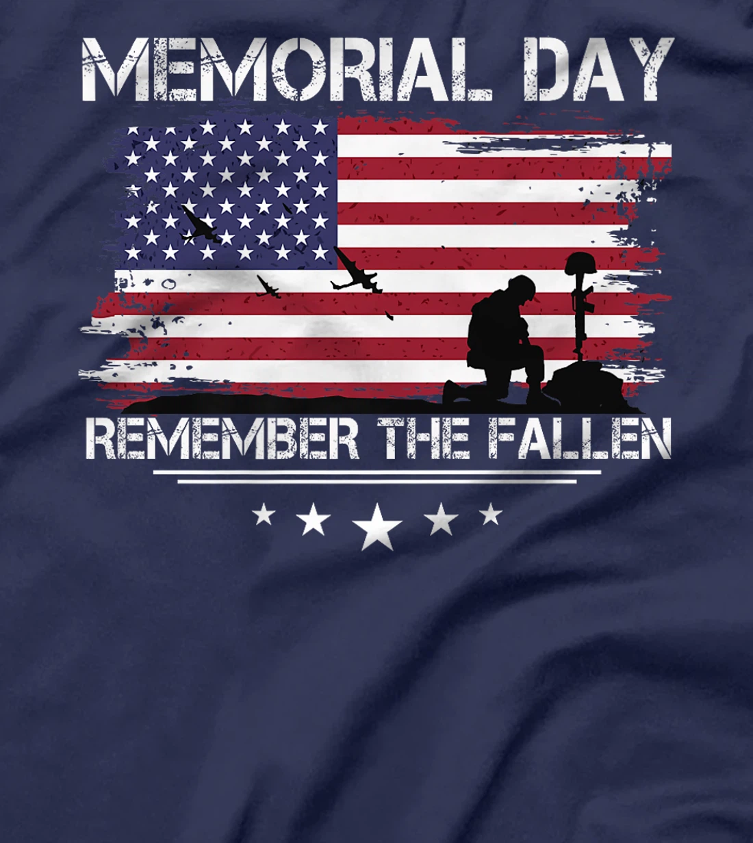 Memorial Day Remember The Fallen Veteran Patriots military Premium T-Shirt