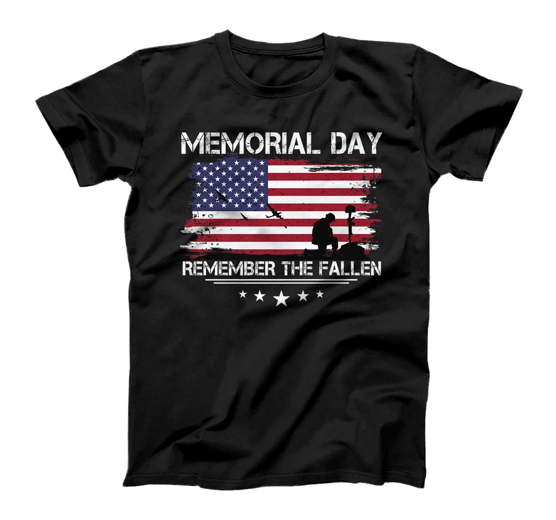 Memorial Day Remember The Fallen Veteran Patriots military Premium T-Shirt