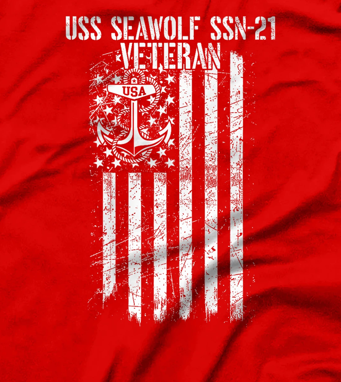 USS Seawolf SSN-21 Attack Submarine Veteran Premium T-Shirt