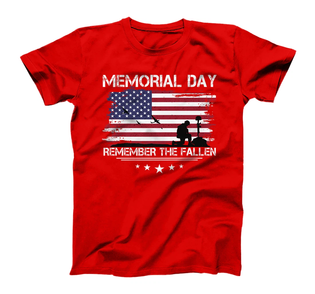 Memorial Day Remember The Fallen Veteran Patriots military Premium T-Shirt