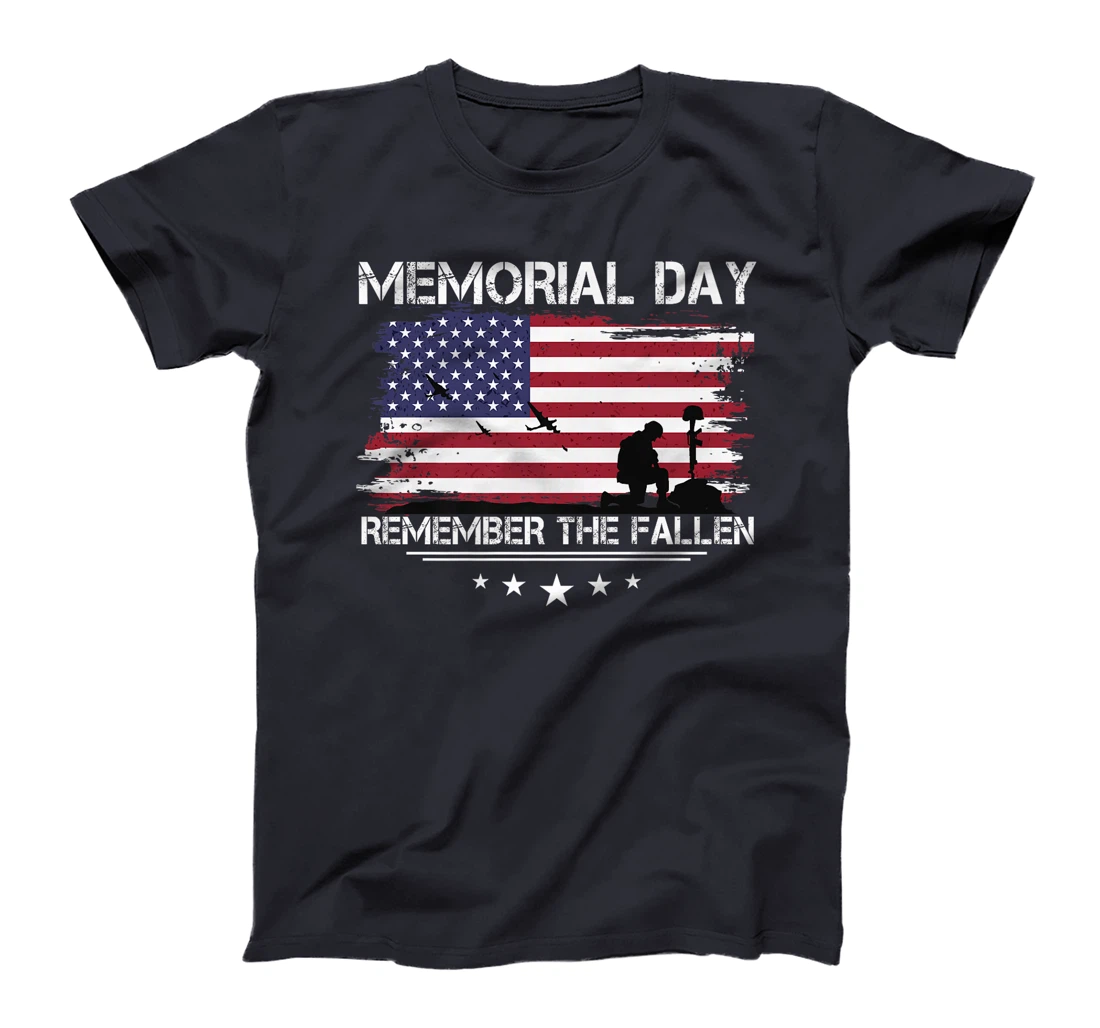 Memorial Day Remember The Fallen Veteran Patriots military Premium T-Shirt