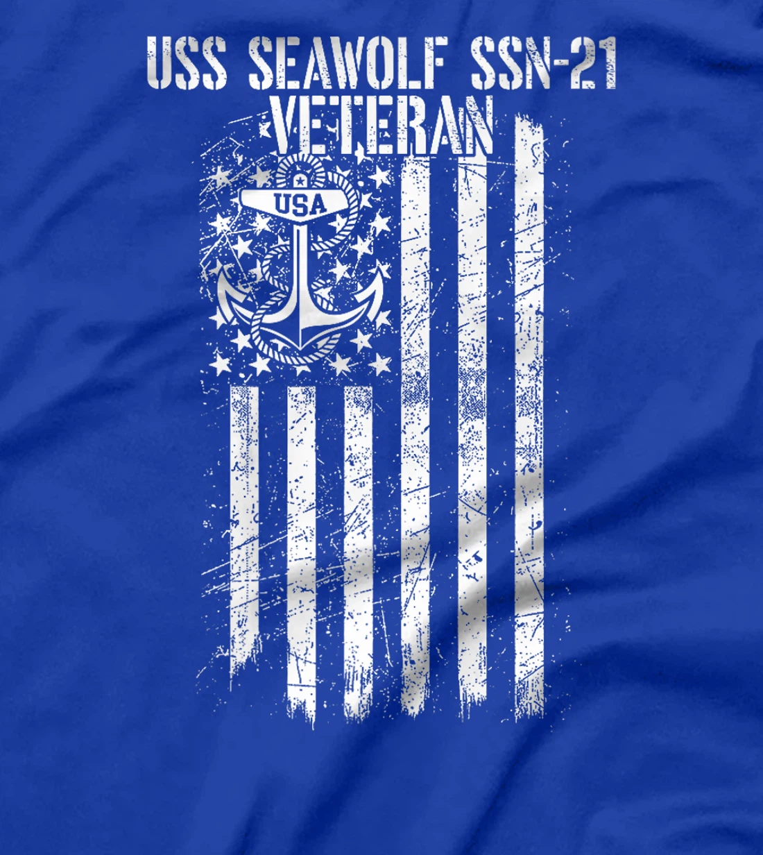 USS Seawolf SSN-21 Attack Submarine Veteran Premium T-Shirt