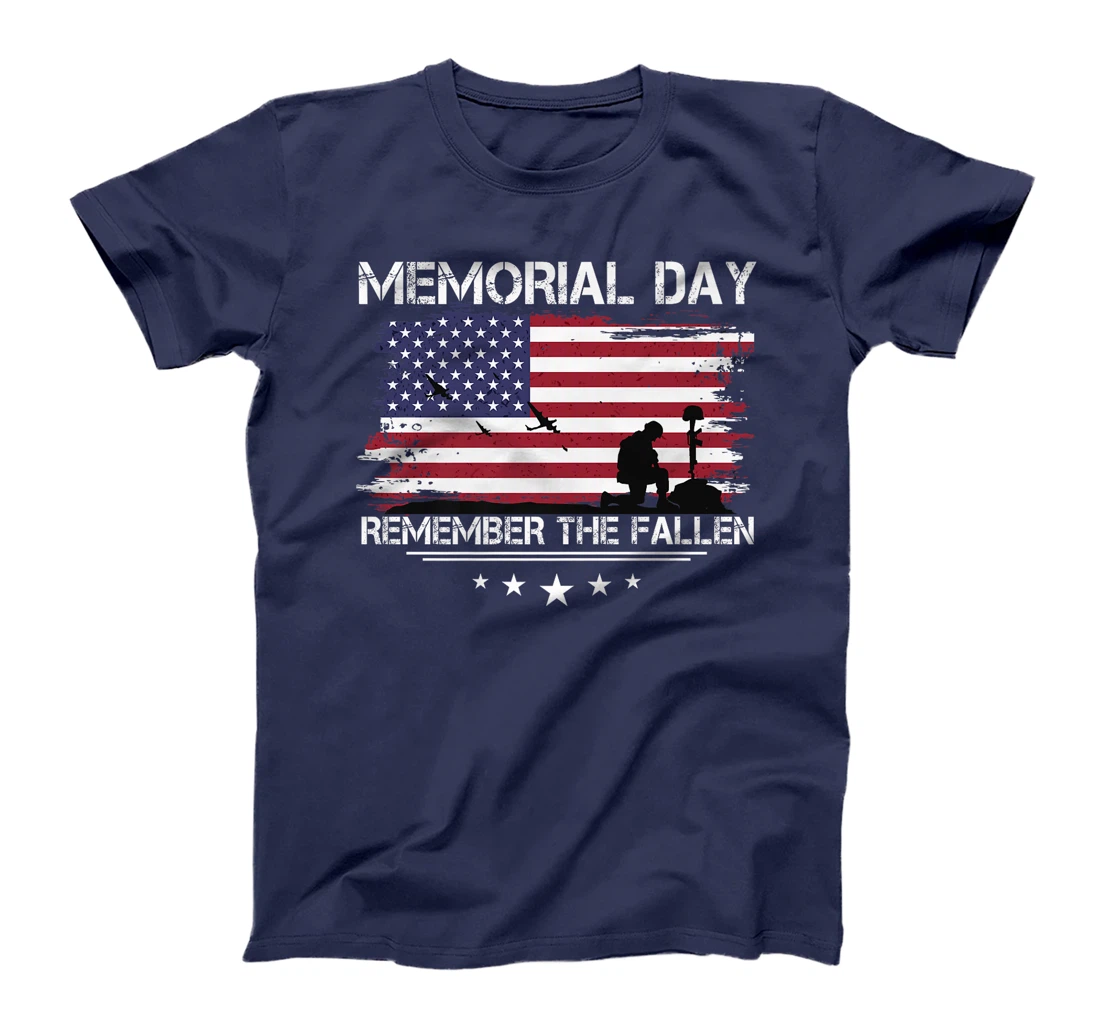 Memorial Day Remember The Fallen Veteran Patriots military Premium T-Shirt
