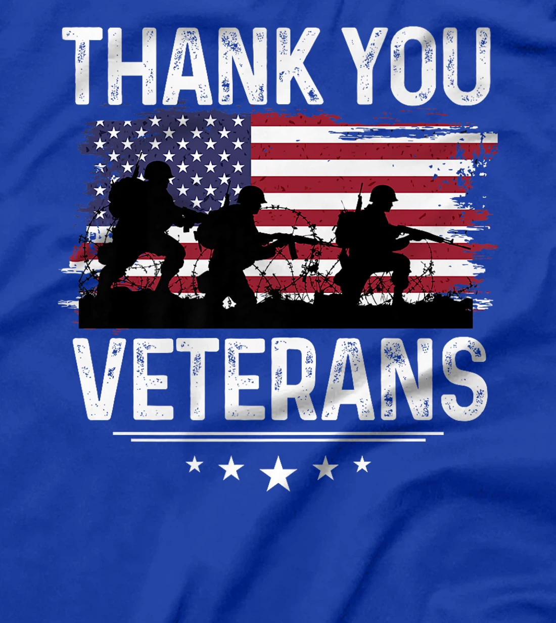 Thank You Veterans Shirt Patriotic Tee Soldier's Shadow Premium T-Shirt