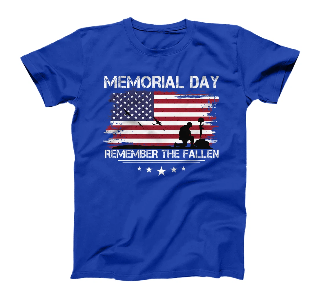 Memorial Day Remember The Fallen Veteran Patriots military Premium T-Shirt