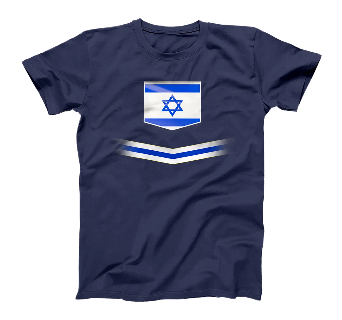 Womens Israel Flag Map - Israel Country T-Shirt