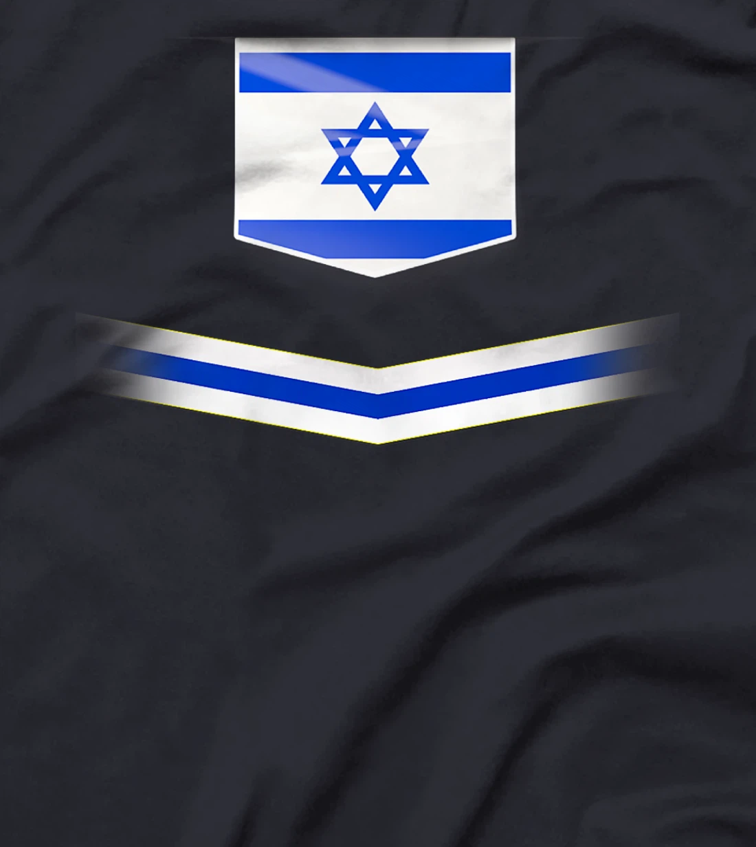 Israel Flag Map - Israel Country Premium T-Shirt