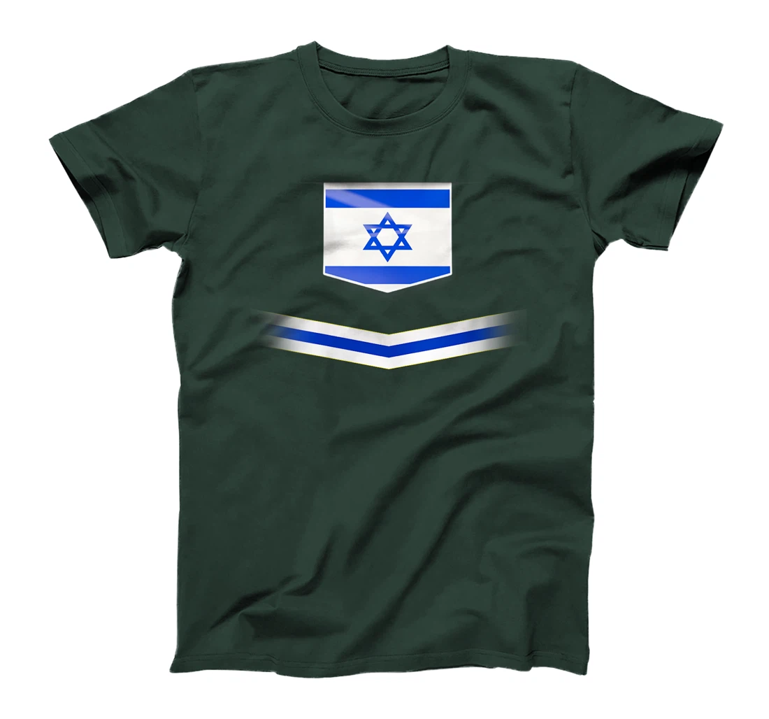 Womens Israel Flag Map - Israel Country T-Shirt