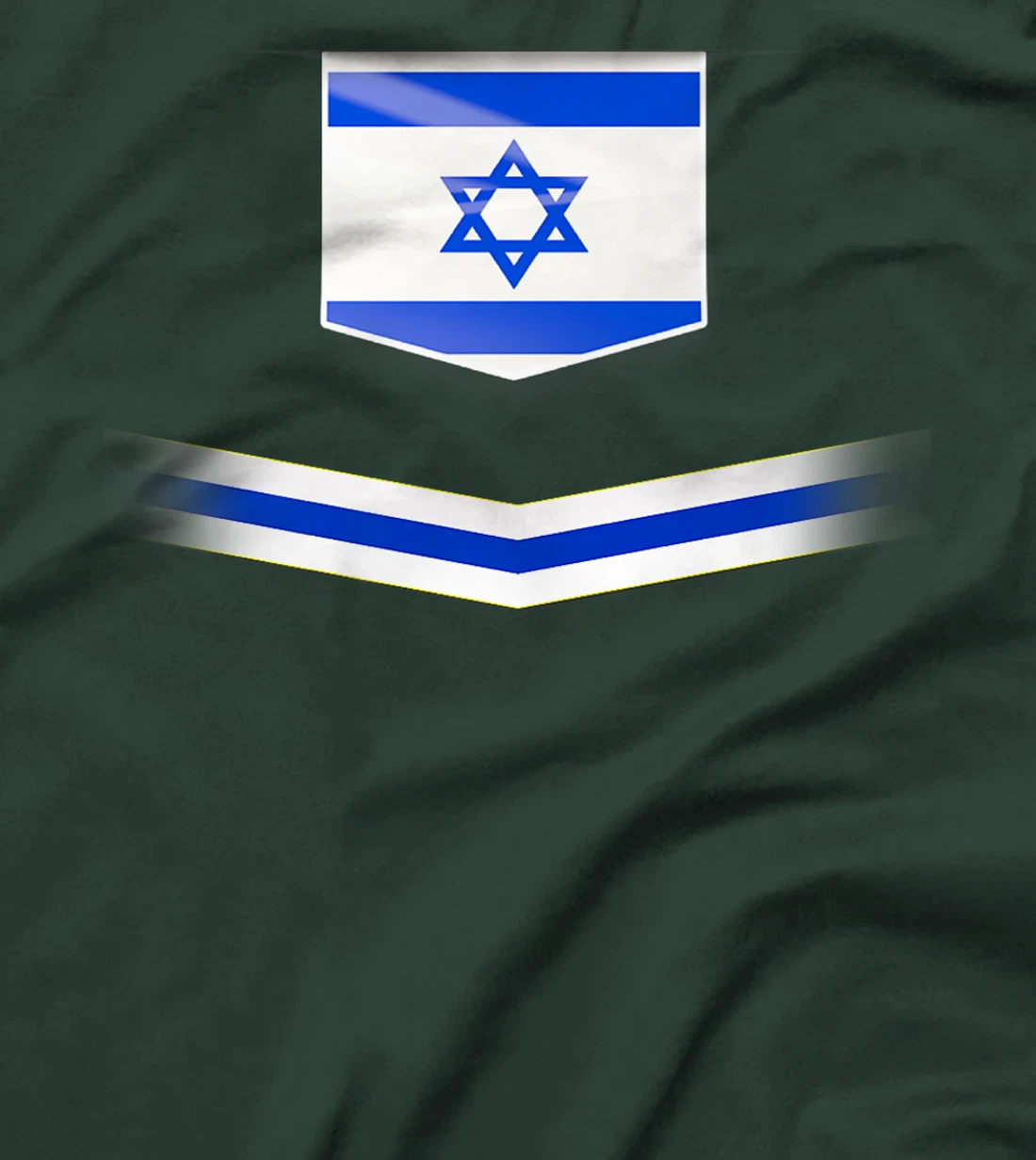 Israel Flag Map - Israel Country Premium T-Shirt
