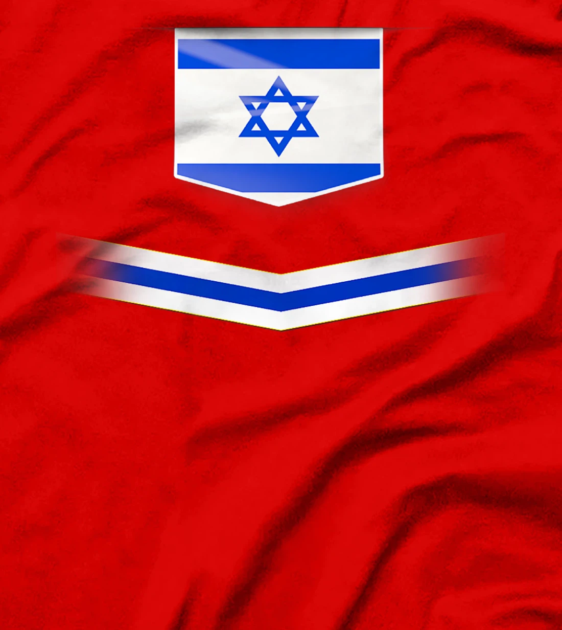 Israel Flag Map - Israel Country Premium T-Shirt