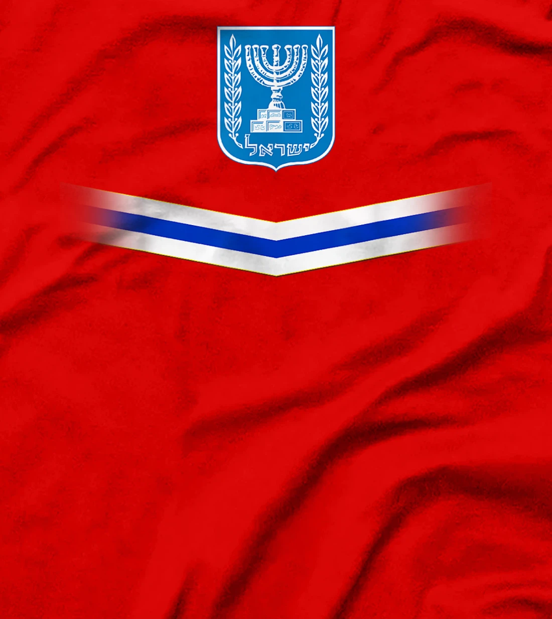 Israel Flag Map - Israel Country T-Shirt