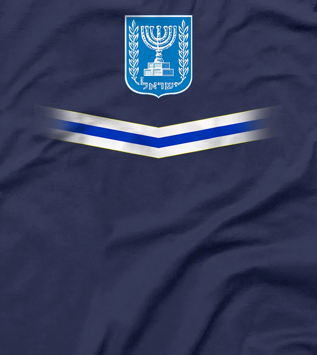 Israel Flag Map - Israel Country T-Shirt