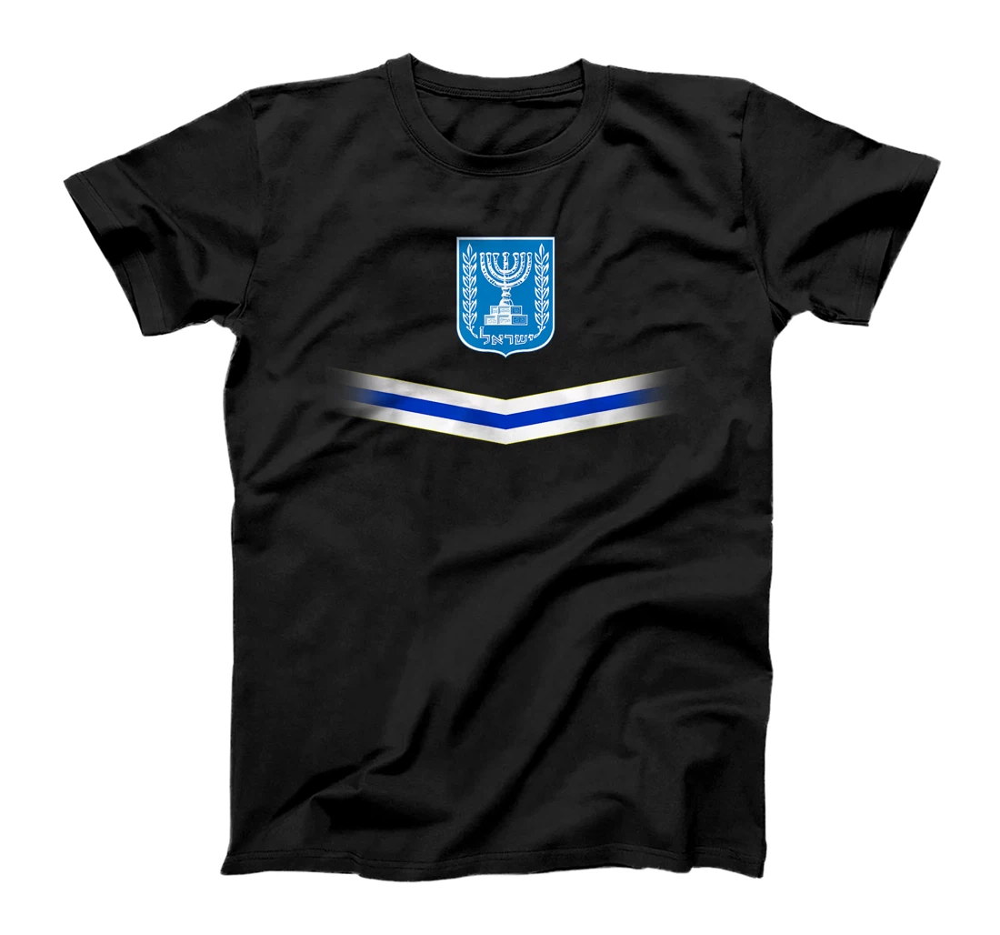 Israel Flag Map - Israel Country T-Shirt
