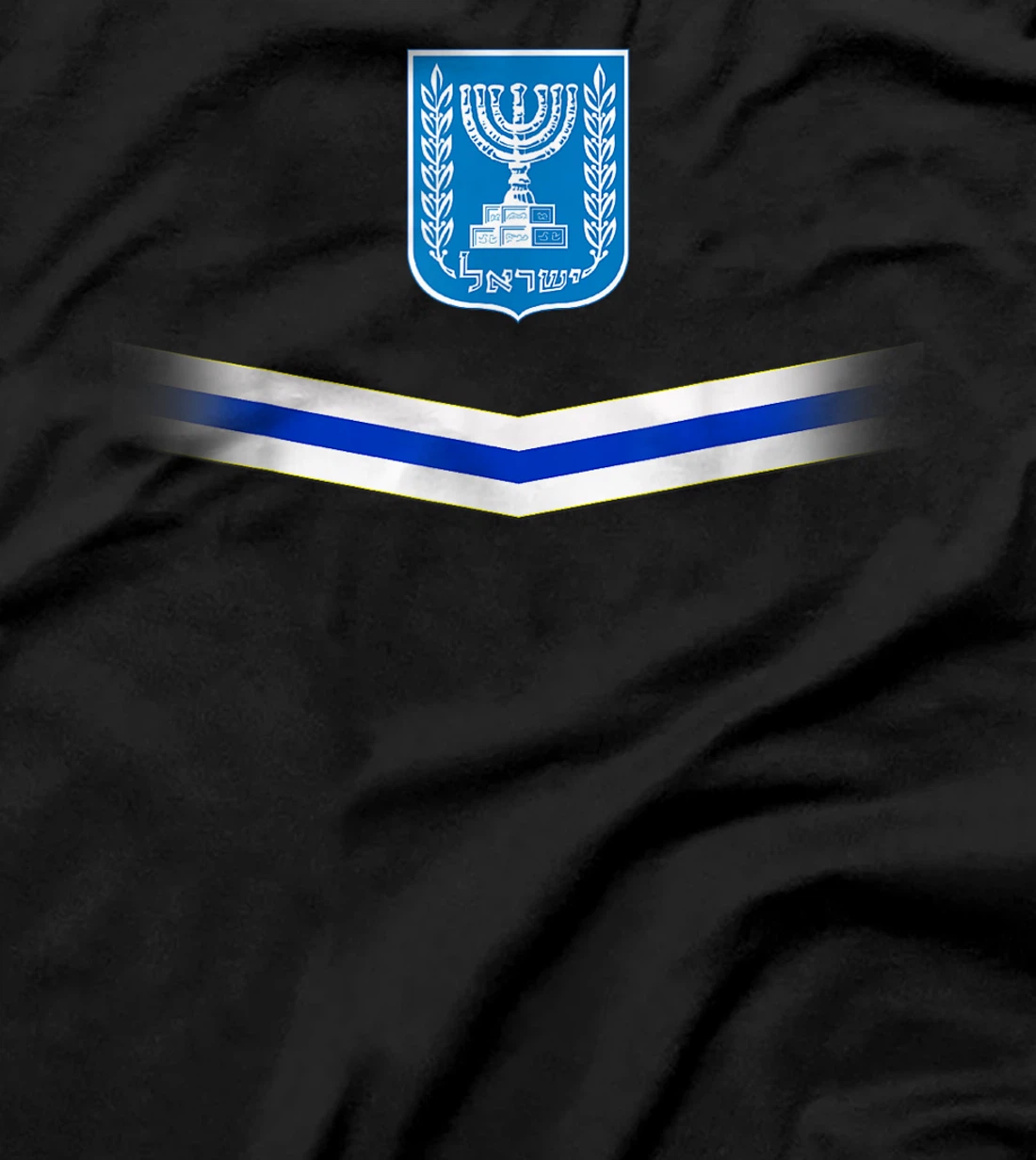 Israel Flag Map - Israel Country T-Shirt