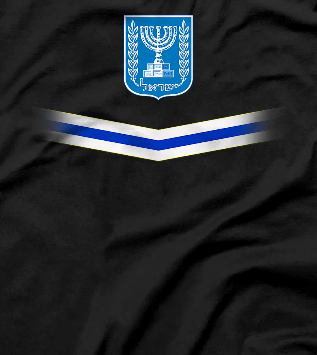Israel Flag Map - Israel Country Premium T-Shirt