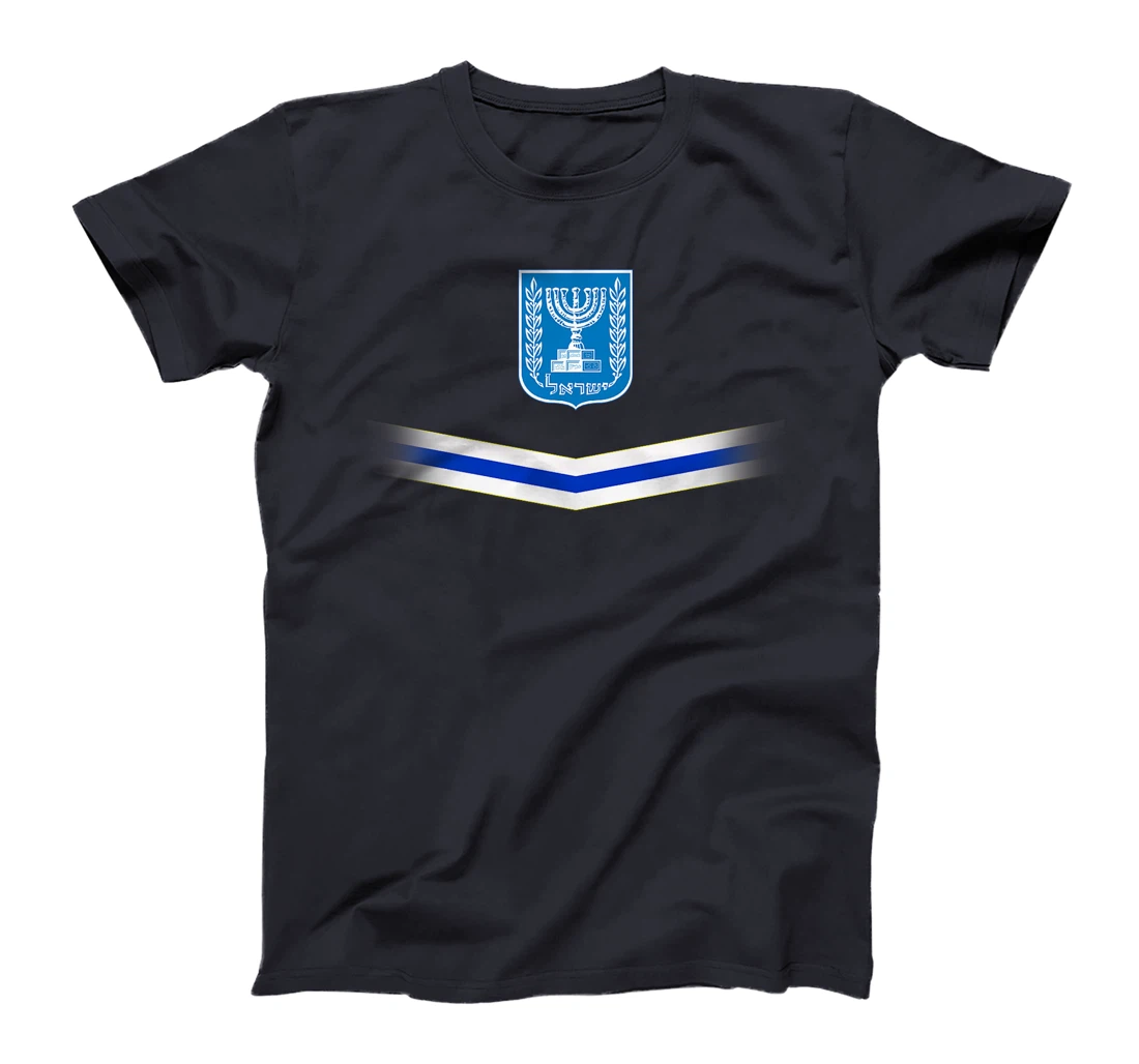 Israel Flag Map - Israel Country Premium T-Shirt