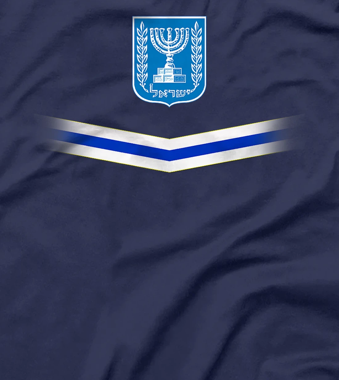Israel Flag Map - Israel Country Premium T-Shirt