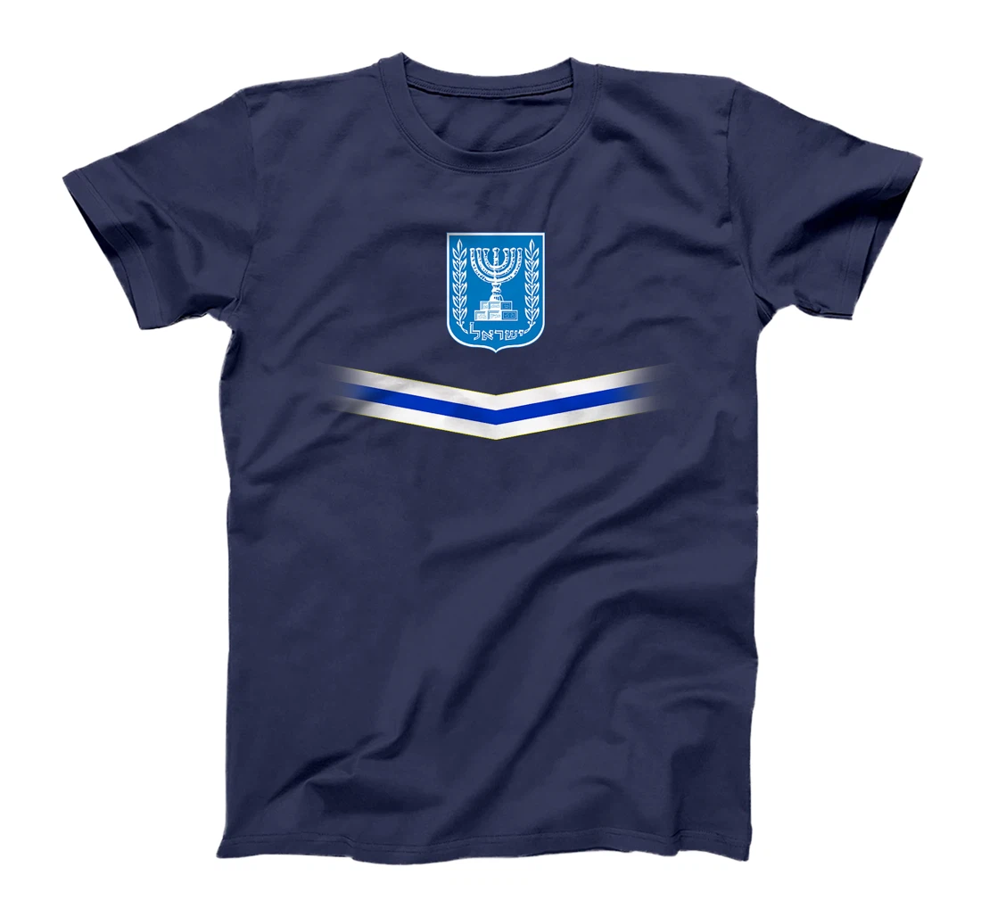 Israel Flag Map - Israel Country Premium T-Shirt